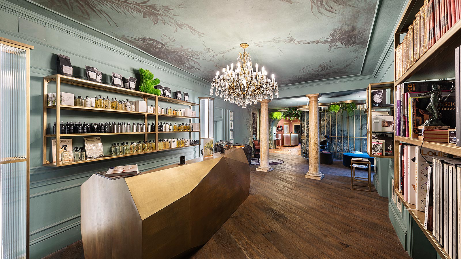 The historic salon in Bolzano Norma Hair Studio